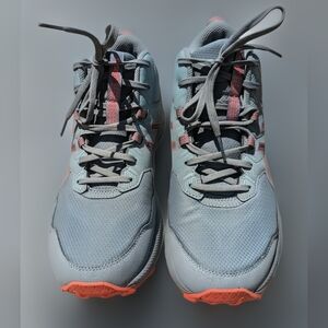 Women's Gray and Pink Athletic Shoes